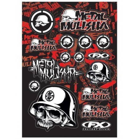 Pochette autocollants FX- Metal Mulisha
